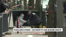 Fusillade à Paris : un mort et une blessée grave