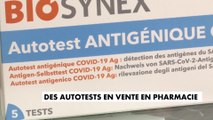 Des autotests en vente en pharmacie