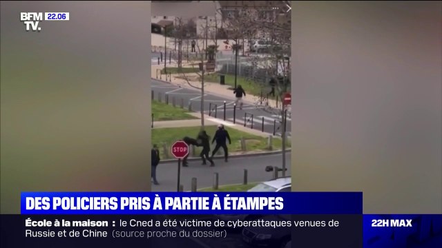 Des policiers pris à partie à Étampes, dans l'Essonne