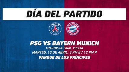 PSG vs Bayern Munich, frente a frente: Champions League
