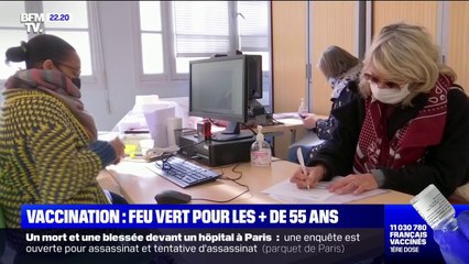 La vaccination pour les plus de 55 ans a commencé