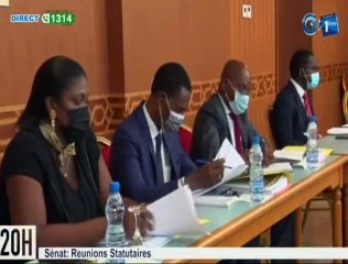 RTG/ Réunion de bureau du sénat - suivie des dossiers inhérents au fonctionnement de l’institut