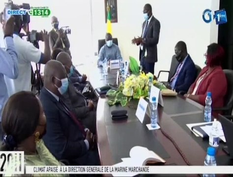 RTG/ Signature du protocole d’accord entre la Direction de la marine marchande et le syndicat de l’administration