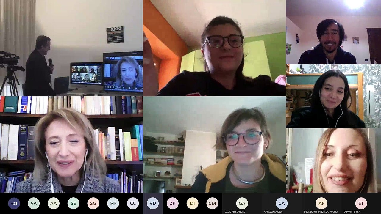 INCONTRO-LEZIONE E-LEARNING CON PIERA VILANTE RUGGI D'ARAGONA, docente di recitazione e dizione, attrice, regista, doppiatrice, casting director, direttrice artistica  di “BdS Academy” - Laboratorio di Produzioni Audiovisive Teatrali e Cinematografiche -