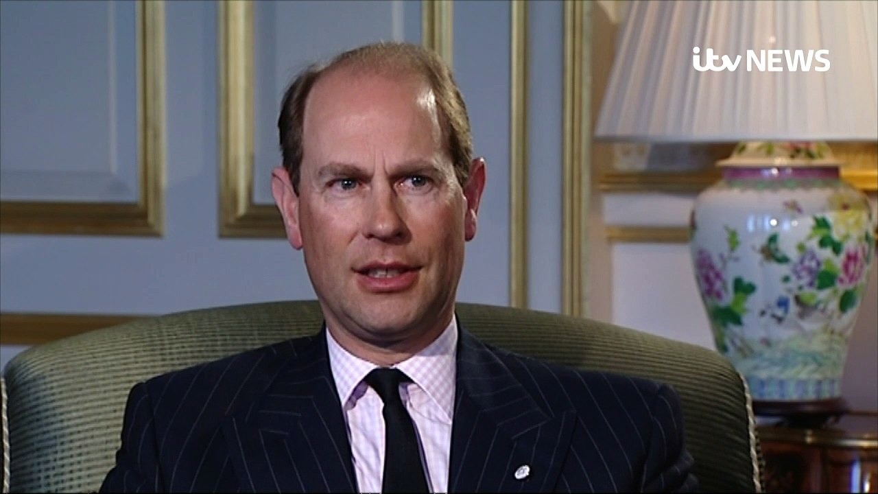 Prince Edward on his father's public image