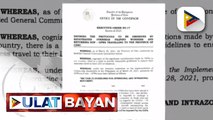 Mga OFW na magne-negatibo sa swab test, 'di na isasailalim sa 14-day quarantine sa Cebu