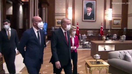 Erdoğan ve AB heyeti arasında koltuk krizi! Olayın perde arkası ortaya çıktı