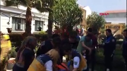 Sultanahmet'te otelde yangın