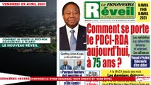 Le titrologue du vendredi 09 Avril 2021/ Comment se porte le PDCI-RDA aujourd'hui à 75 ans?