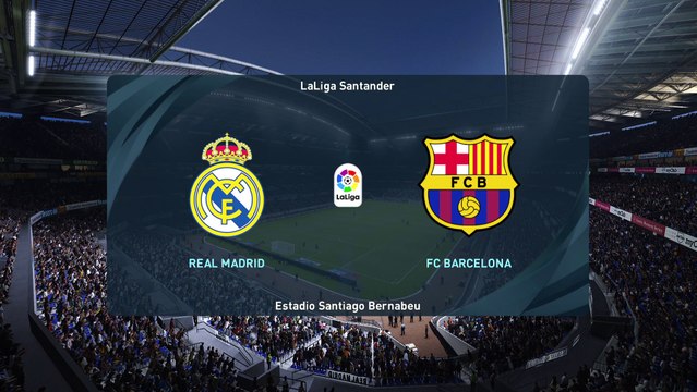Real Madrid CF vs. FC Barcelona - ⚽ La Liga 2020/21 - CPU Prediction