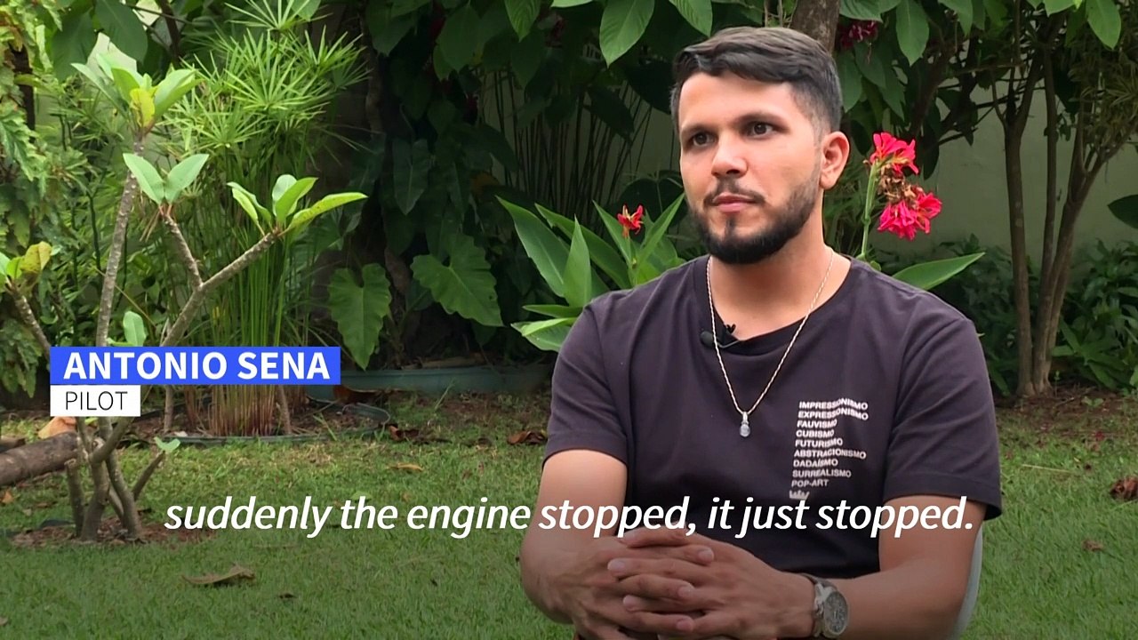 Pilot survives 38 days in Amazon jungle after crashing his plane
