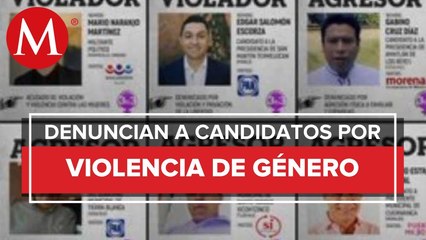 Revelan lista de candidatos acusados de abuso sexual