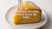 How to make Cannabis-infused Citrus Olive Oil Cake