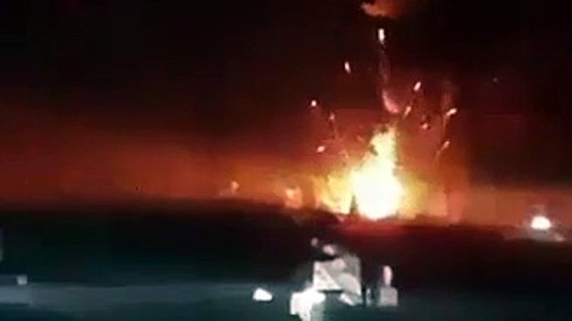 Mehmetçik YPG'yi vurdu! Mühimmat deposu böyle patladı