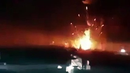 Mehmetçik YPG'yi vurdu! Mühimmat deposu böyle patladı