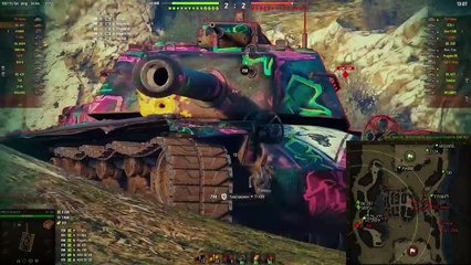 За 9 лет я такого еще не видел! Этот игрок тащит катку БУКВАЛЬНО без снарядов в World of Tanks!!!