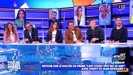 Jean-Edouard et Steevy dans "Touche pas à mon poste" sur C8