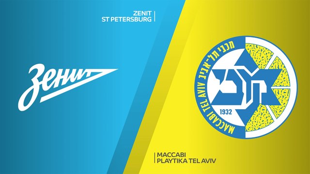 Zenit St Petersburg - Maccabi Playtika Tel Aviv Highlights | Turkish Airlines EuroLeague, RS Round 34