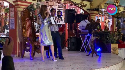 Lucía Méndez reacciona al video de Enrique Guzmán donde le tocó el busto a Verónica Castro