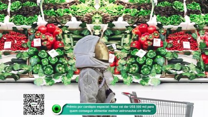 Prêmio por cardápio espacial- Nasa vai dar US$500 mil para quem conseguir alimentar melhor astronautas em Marte