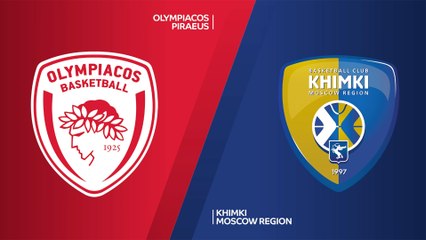 Olympiacos Piraeus - Khimki Moscow Region Highlights | EuroLeague, RS Round 34