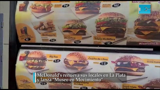 McDonald's renueva sus locales en La Plata y lanza Museo en Movimiento