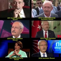 Her seçim öncesi aynı terane