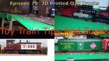 3D Printed O27 Trucks - A Test Run