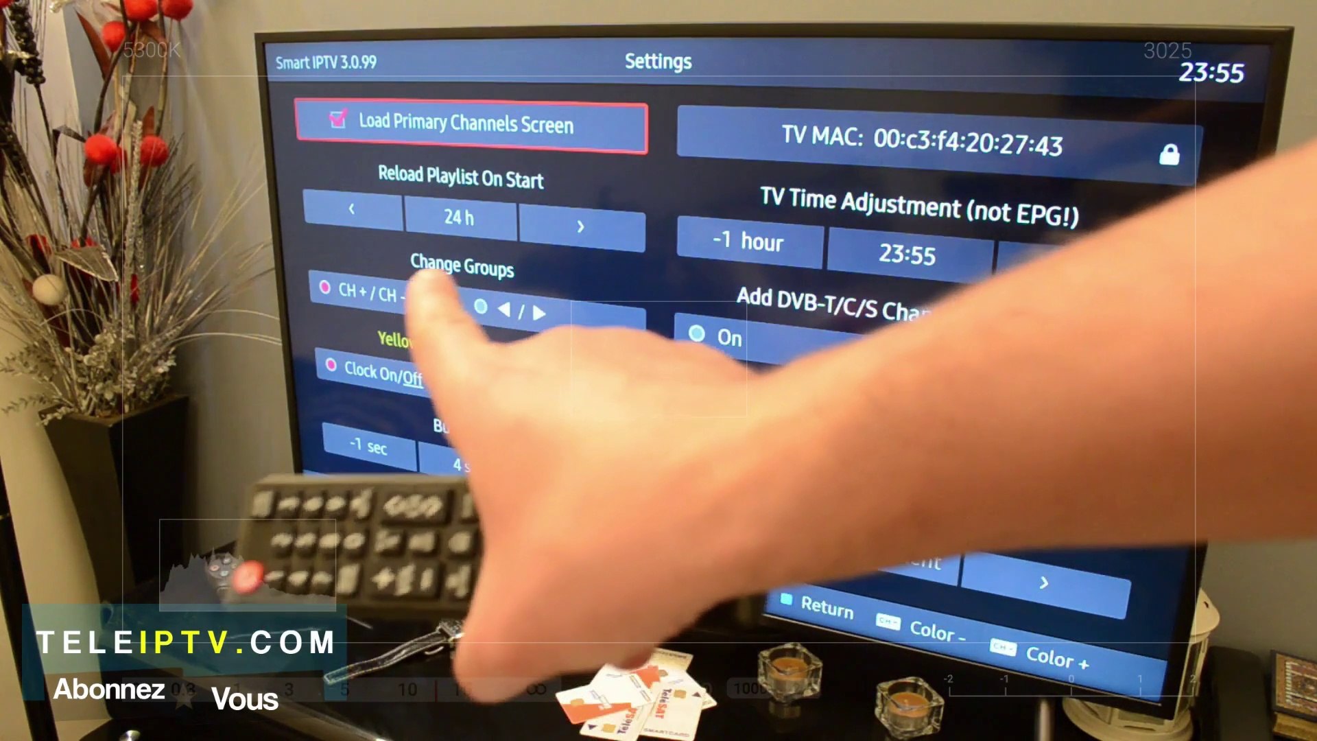 Smart IPTV : comment installer sur samsung par USB - Vidéo Dailymotion