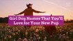 Girl Dog Names That You'll Love for Your New Pup