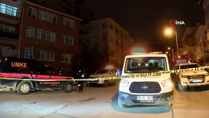 Ankara'da çökme tehlikesi olan 8 katlı apartman ve çevresindeki 15 bina boşaltıldı