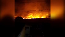 Grande incêndio ambiental mobiliza Bombeiros a Loteamento Verona