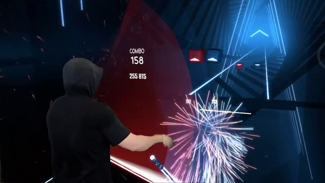 Beat Saber || Tik Tok By Kesha || Mixed Reality