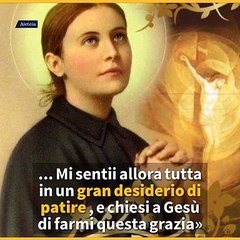 Santa Gemma Galgani e il segreto della felicità