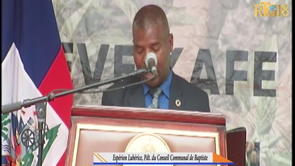 Premyè Dam Martine Moïse ak Ministè agrikilti lanse ofisyèlman pwojè "Leve Kafe"  nan komin Batis