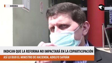 Adolfo Safrán indicó que la reforma de ganancias no tendrá efecto negativo en la coparticipación