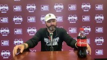 Mississippi State offensive line coach Mason Miller gives spring update