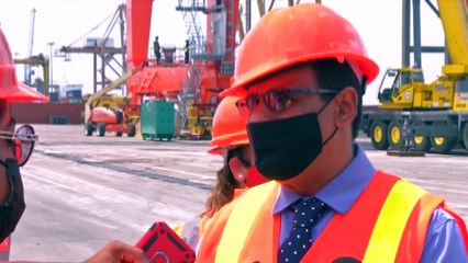 Port-Of-Spain Port Gets A New Crane