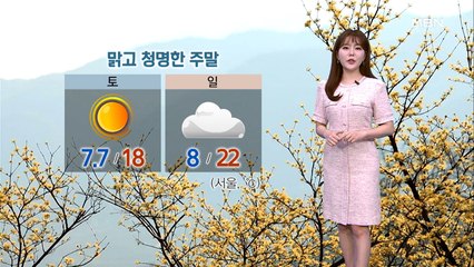 전국 맑고 큰 일교차…모레 전국 비