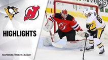 Penguins @ Devils 4/9/21 | NHL Highlights
