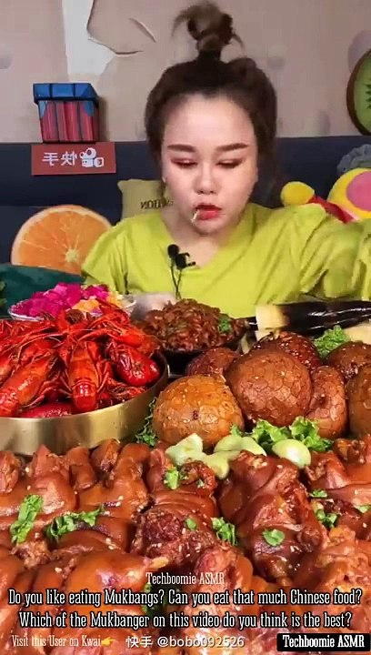 Chinese Mukbang: Asmr Eating Sounds (Pork Belly, Bamboo, Udon, Ramen, Black Bean Noodles)먹방#189