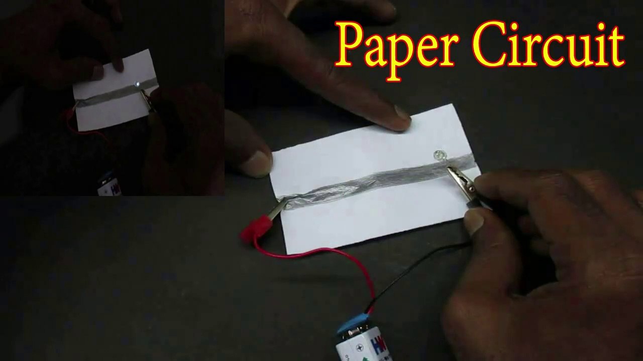 Paper Circuit Project Cool Paper Circuit Science Project for Students