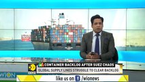World Business Watch Global supply lines struggle to clear container backlog after Suez Canal chaos