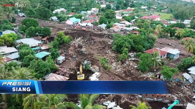 Jokowi Tinjau Korban Banjir di Pulau Adonara, Nusa Tenggara Timur