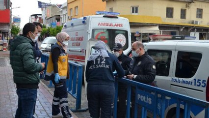 Babaannesini coronadan kaybetti karantinayı ihlal edip para çekmeye geldi