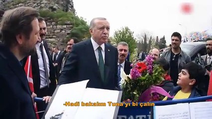 Cumhurbaşkanı Erdoğan'a büyük süpriz