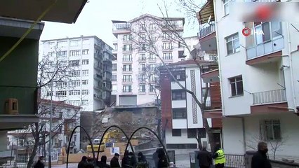 Ankara'da hareketli anlar! 15 bina boşaltıldı