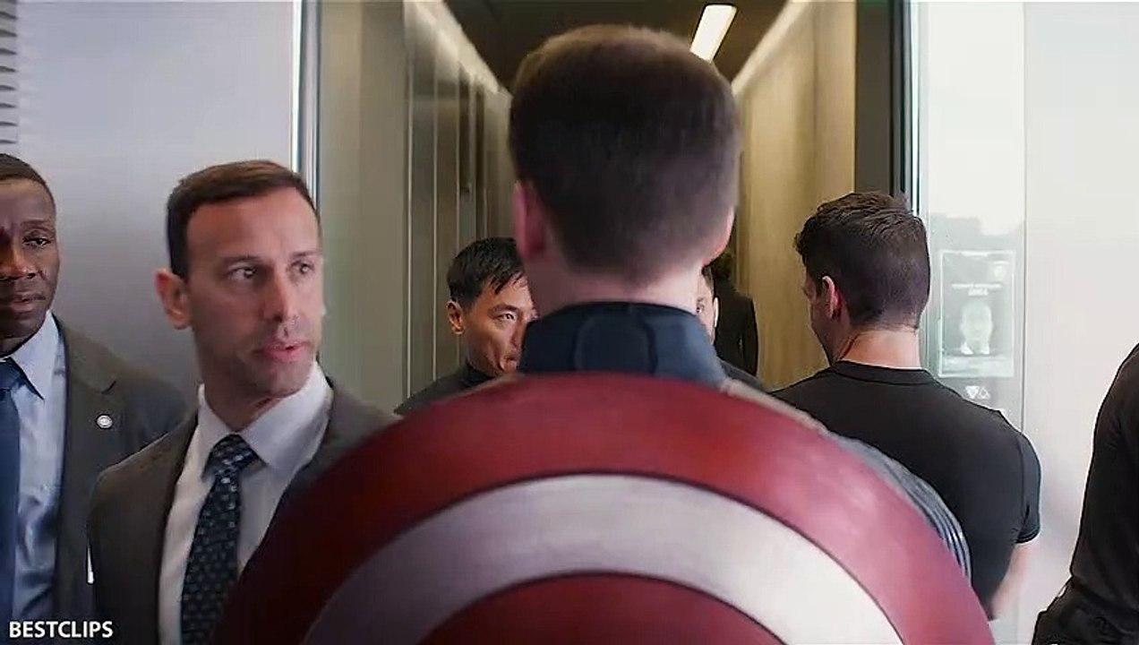 Captain America Elevator Fight Scene Captain America The Winter Soldier 2014