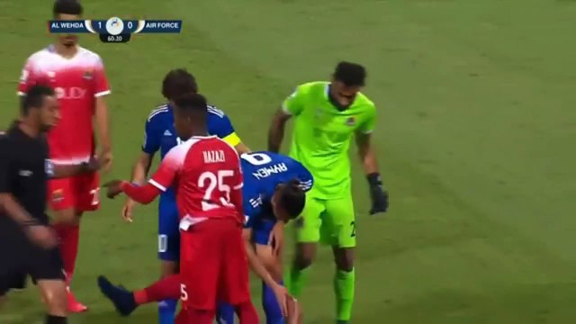 مباراه نادي القوه الجويه العراقي ونادي الوحده السعودي ملحق دوري ابطال اسيا 7_4_2021 ااشوط الثاني