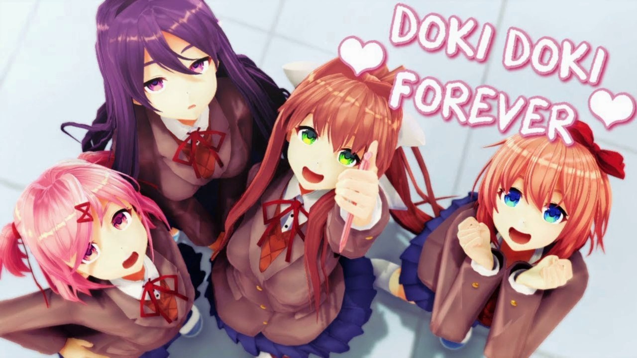 【MMD】[DDLC] Doki Doki Forever!